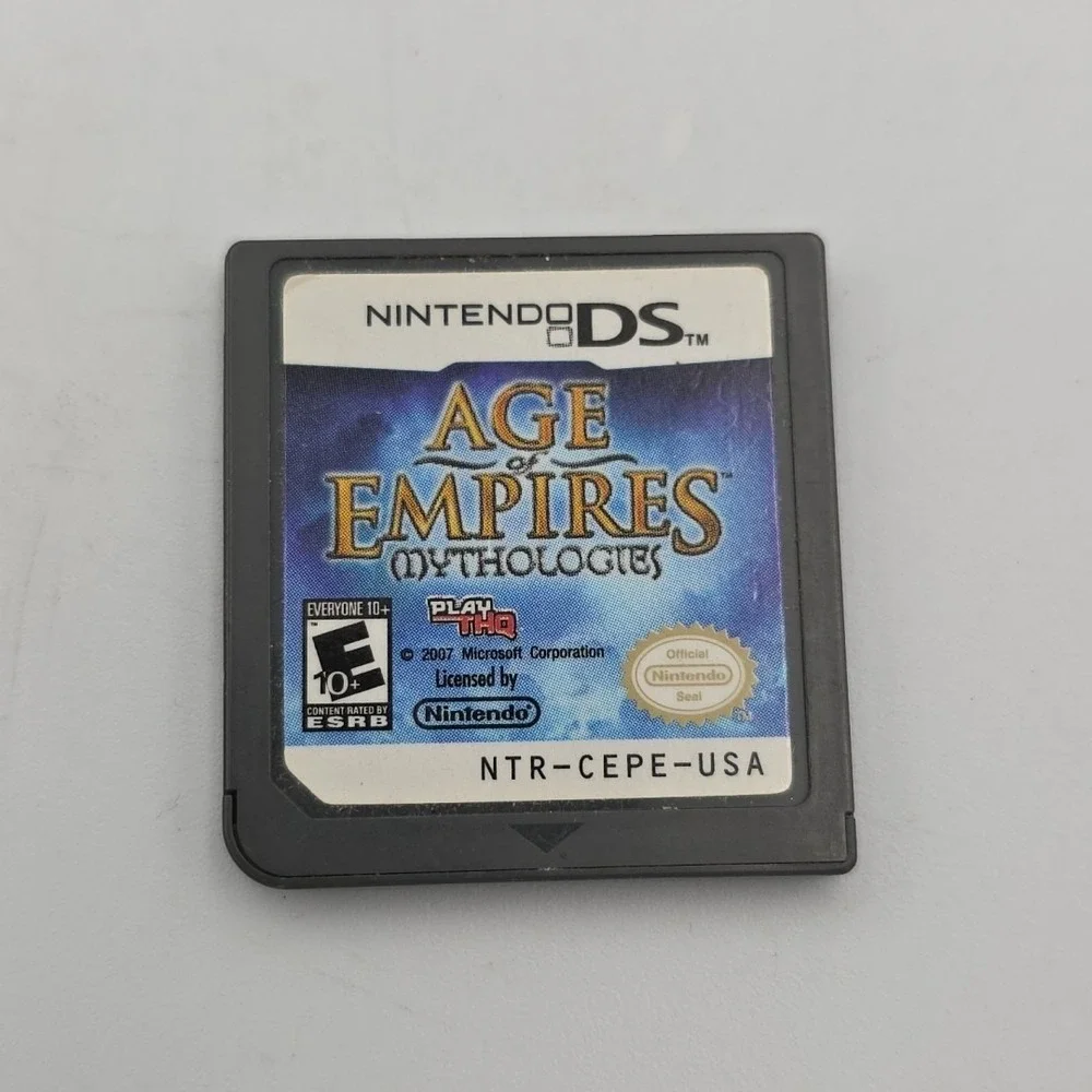 Age of Empires: The Age of Kings & Mythologies (Nintendo DS) Game Cartridge